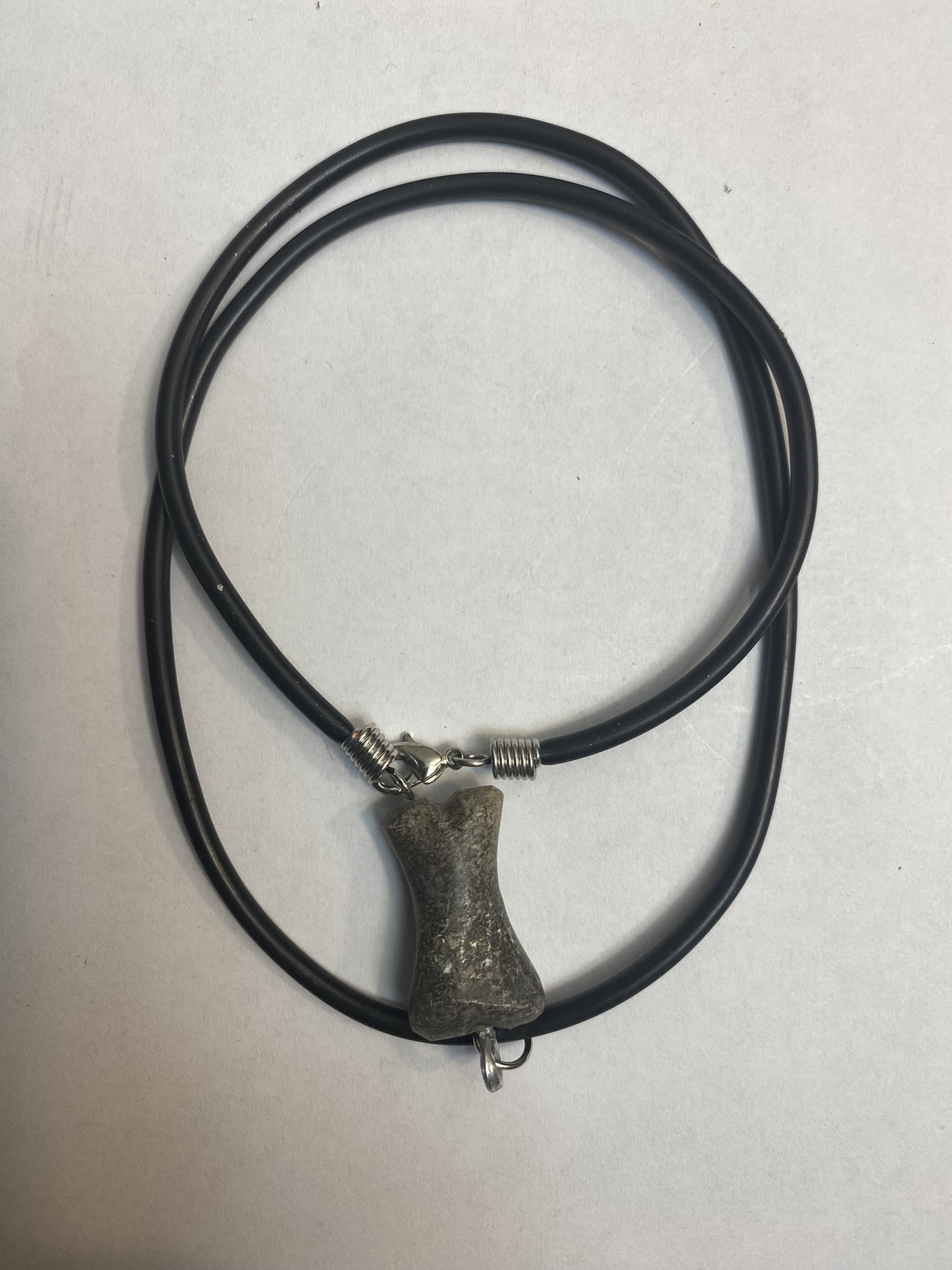 Dinosaur bone necklace