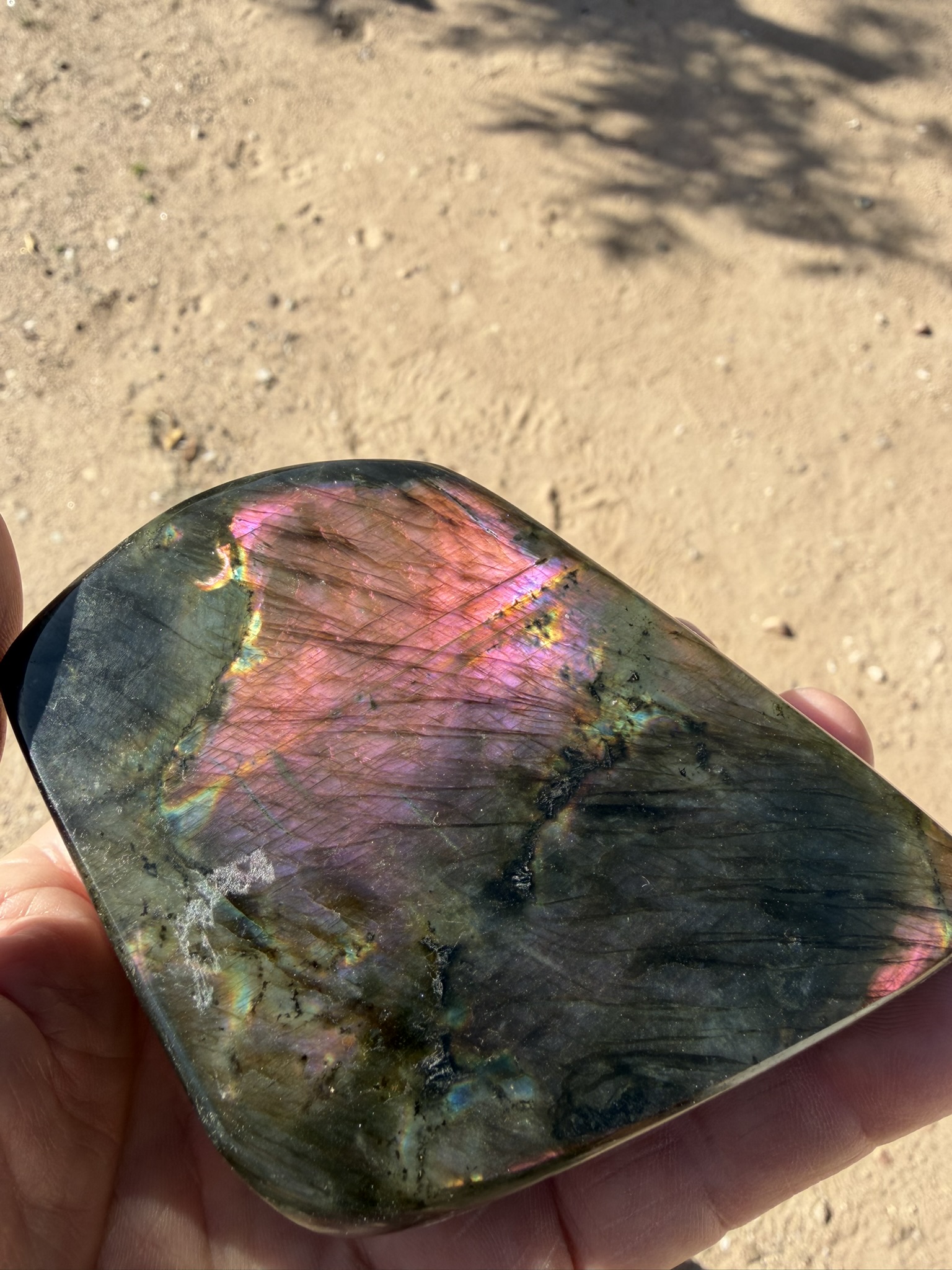 Labradorite - Purple Flame