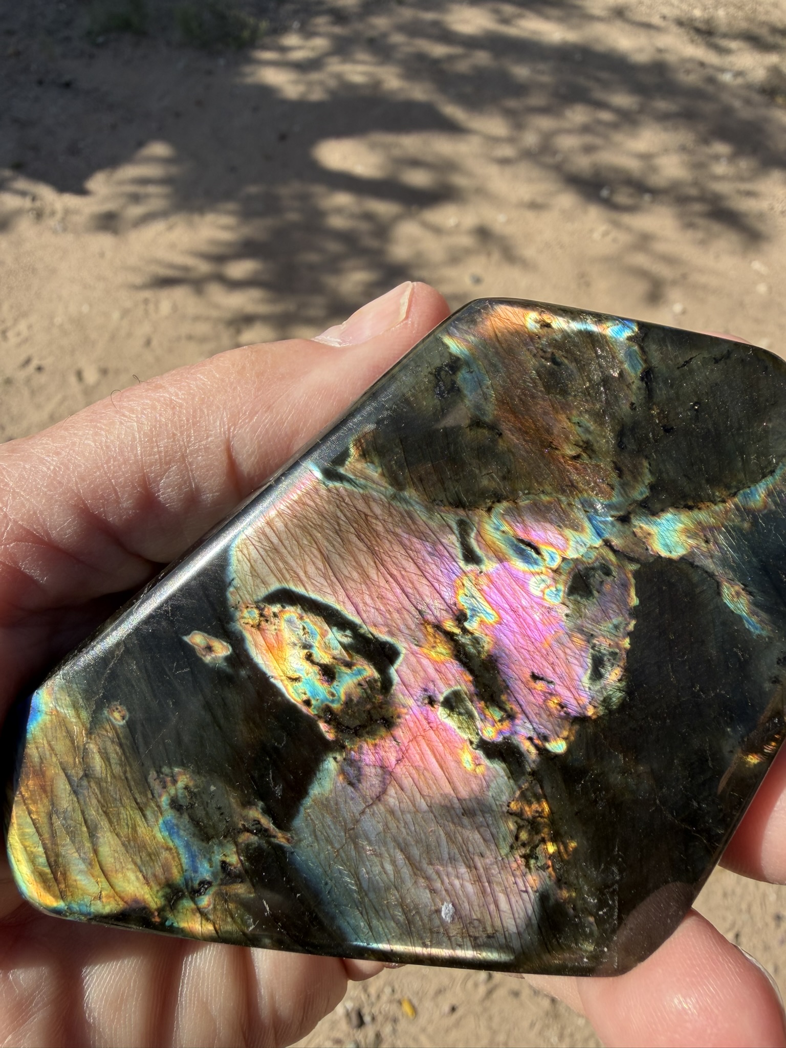 Labradorite - Purple Flame