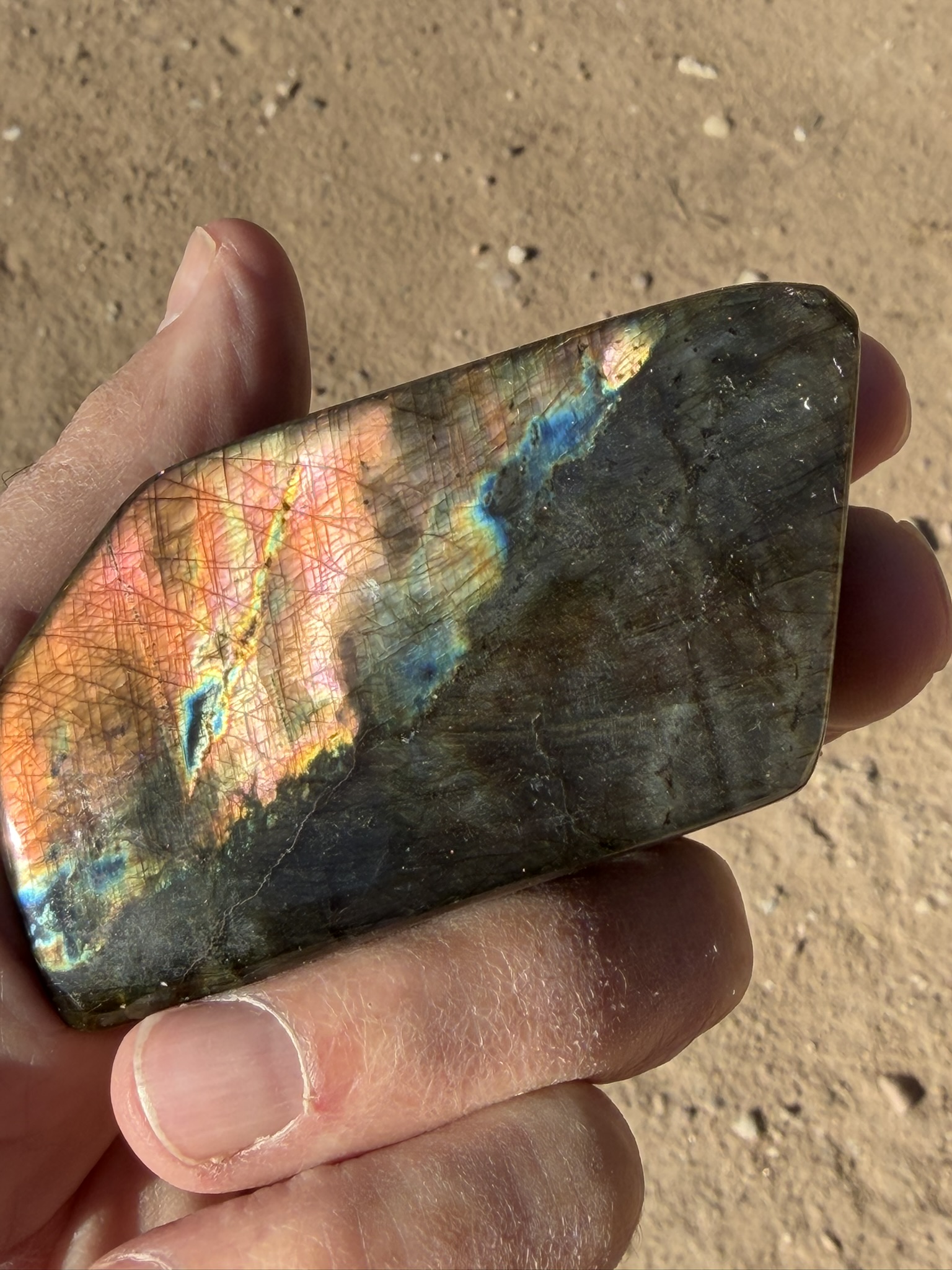 Labradorite - Purple Flame