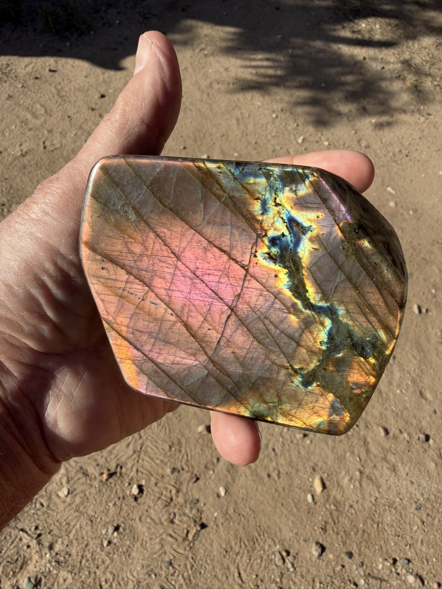 Labradorite - Purple Flame