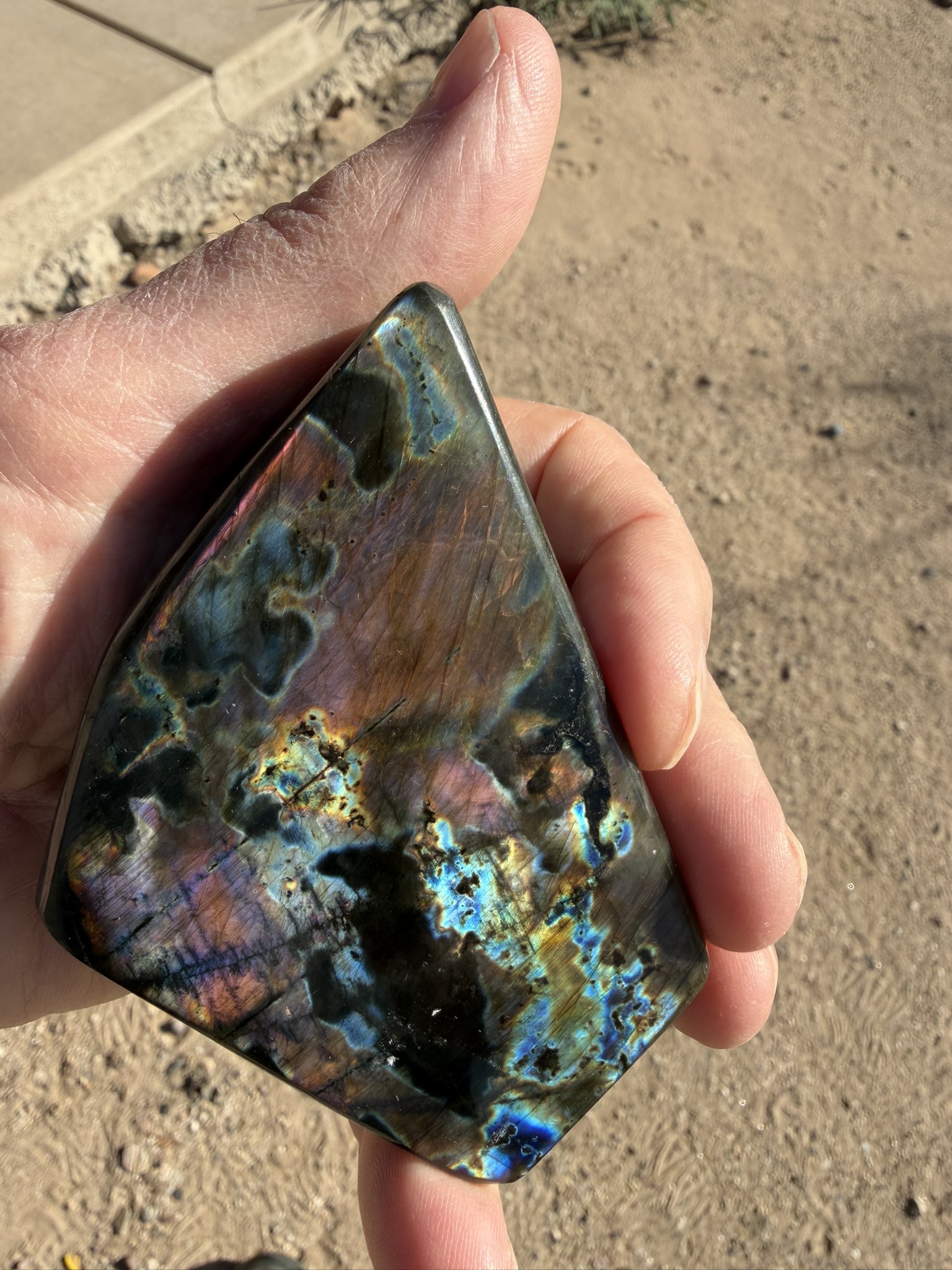 Labradorite - Purple Flame