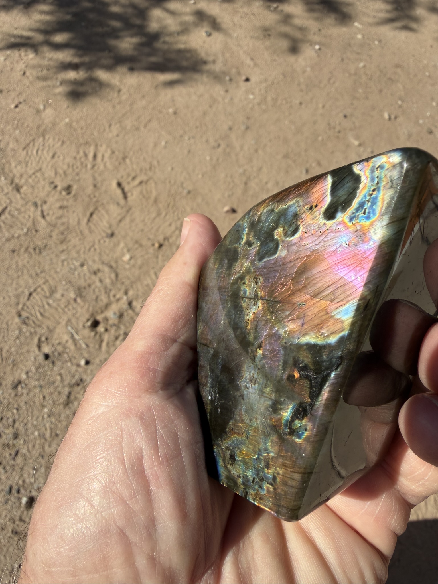 Labradorite - Purple Flame