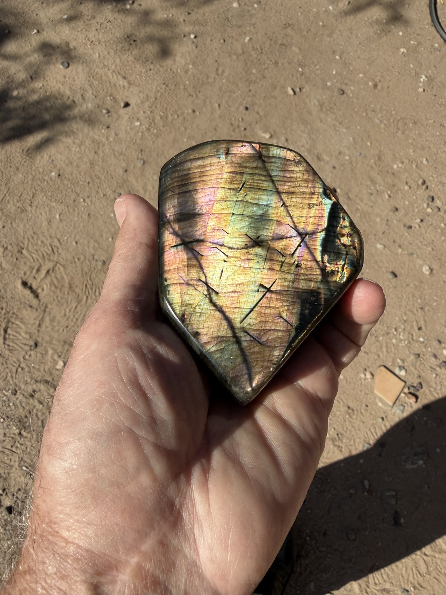 Labradorite - Purple Flame