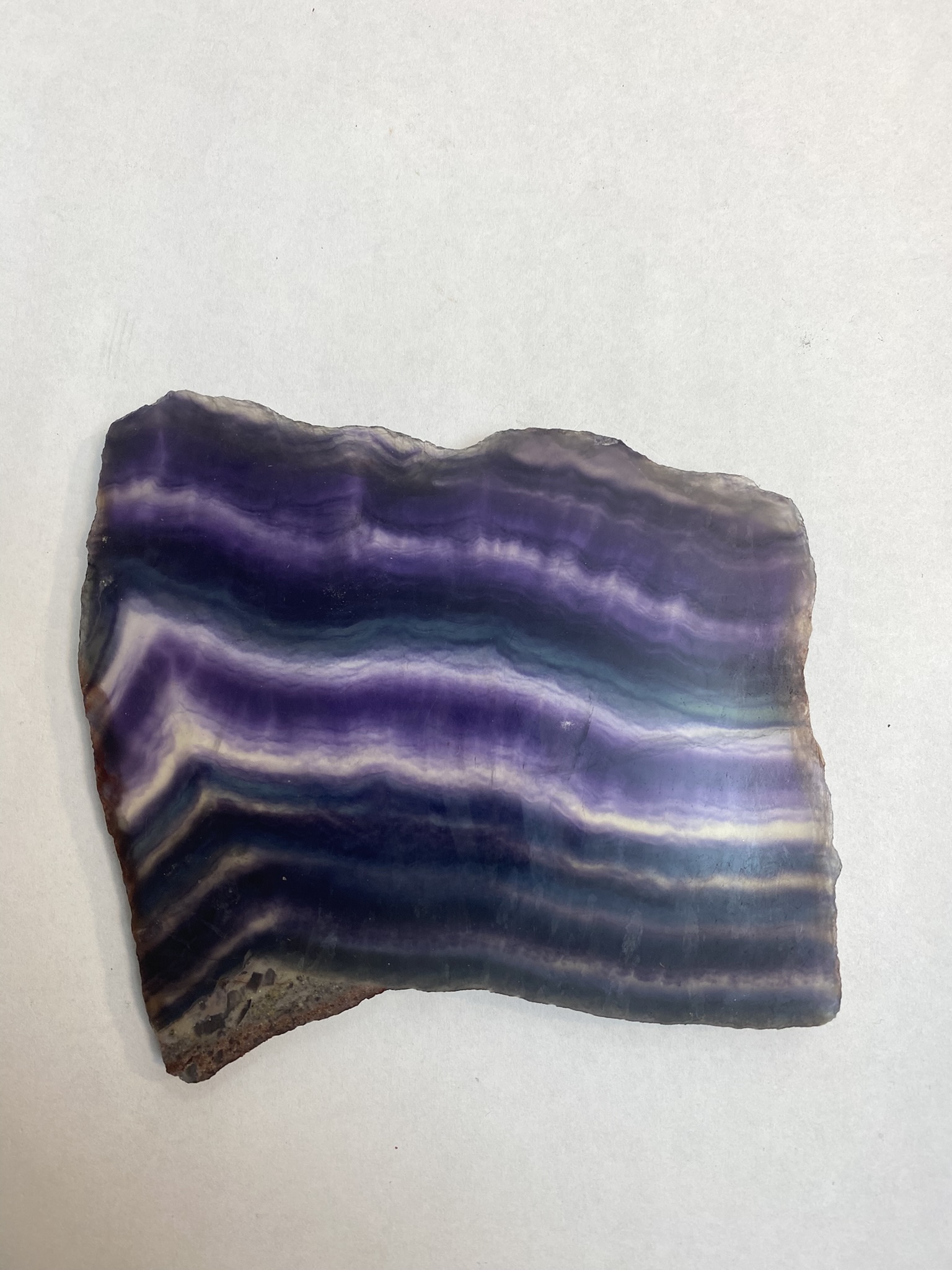 Rainbow Fluorite slab