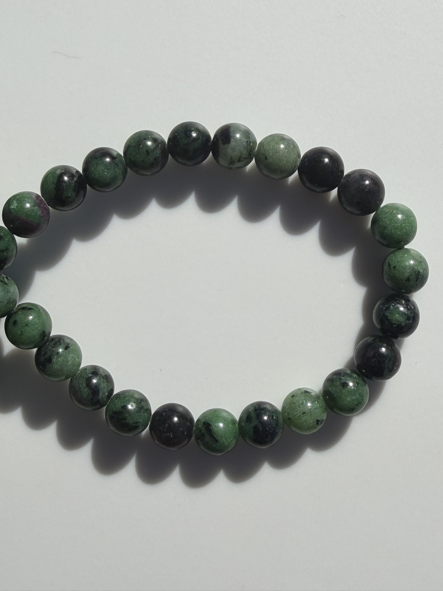 Ruby Zoisite Bracelet