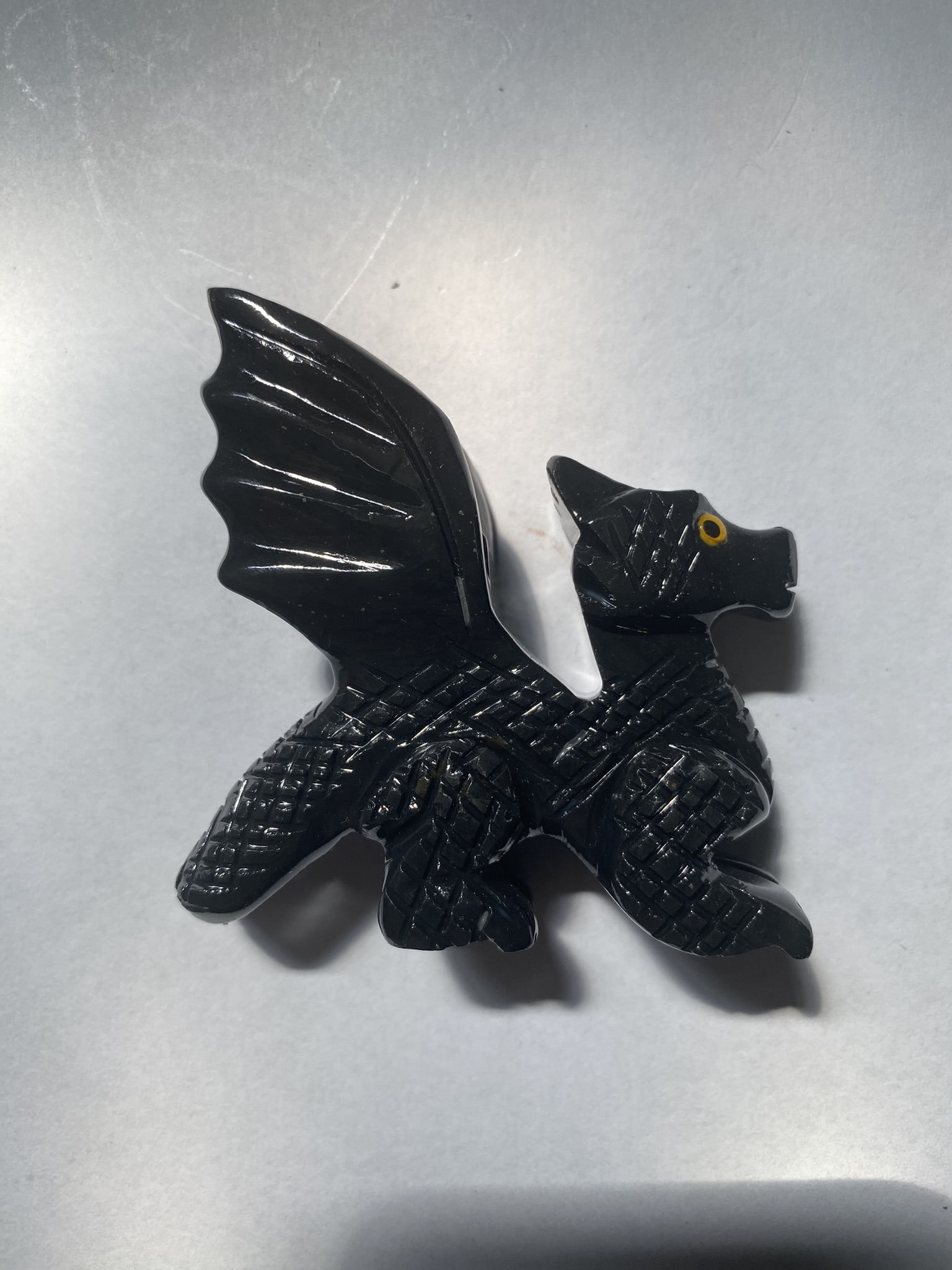 Winged Dragon Black
