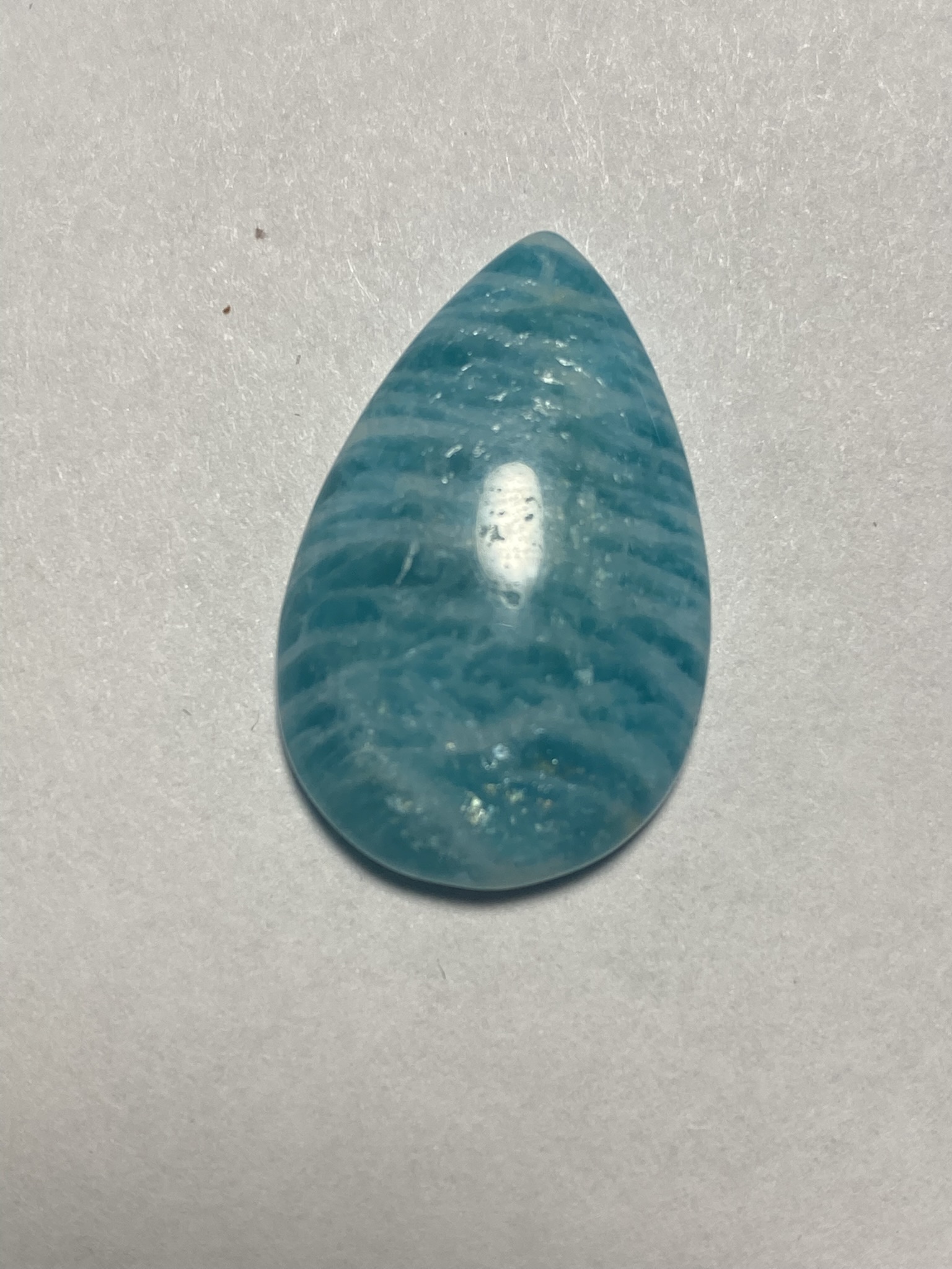 amazonite 15x25 teardrop