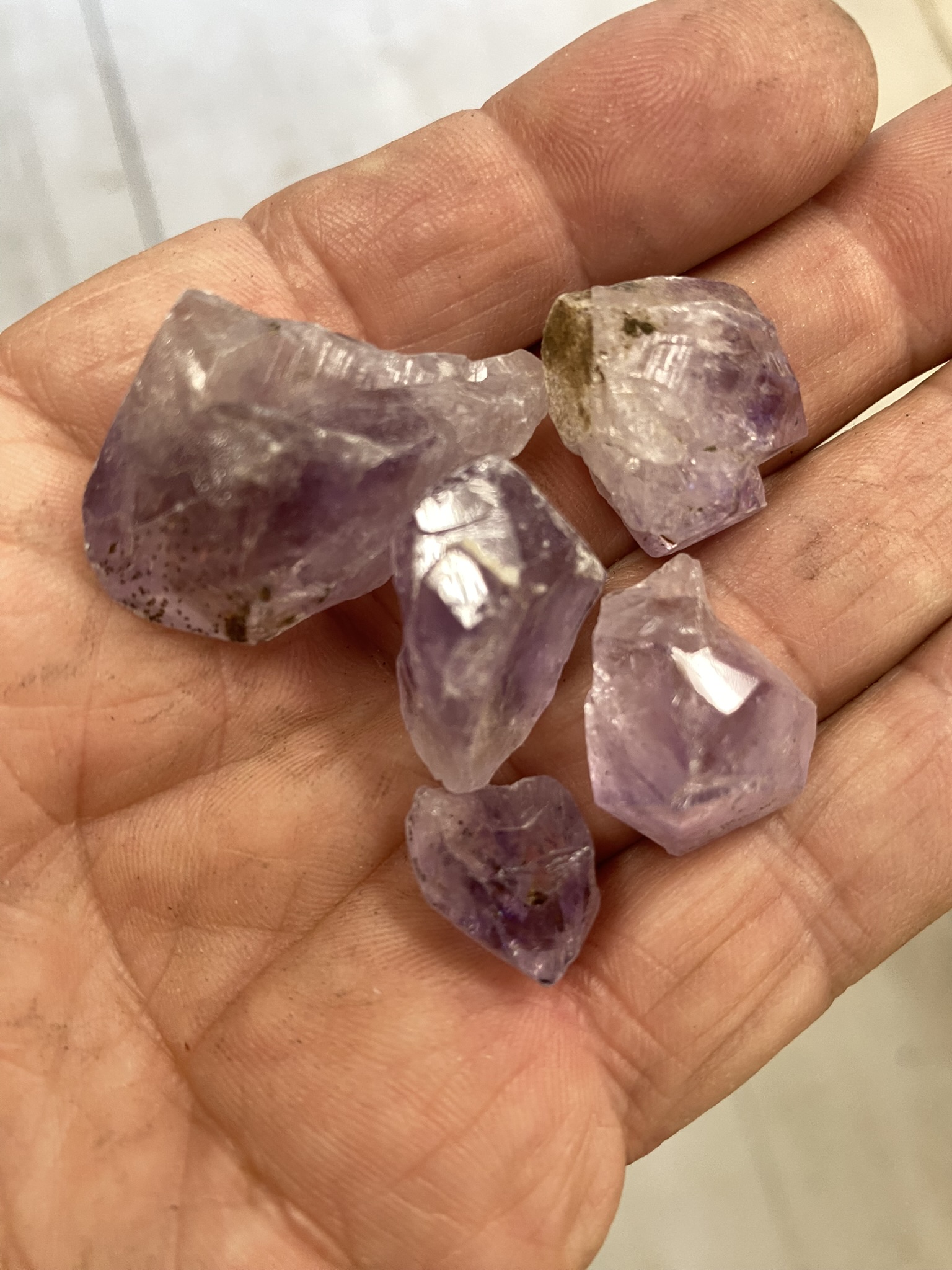 Amethyst points