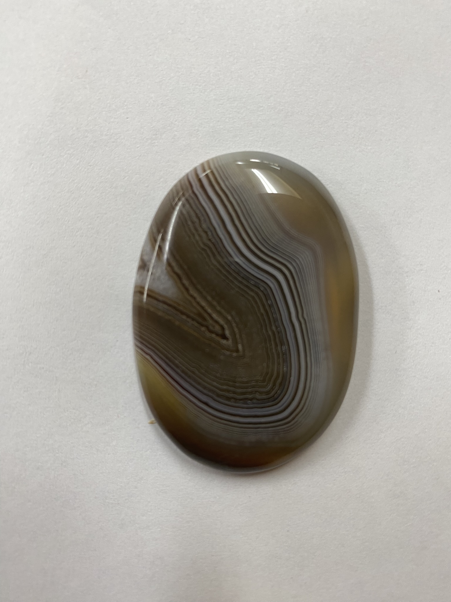 Botswana Agate oval cabochon