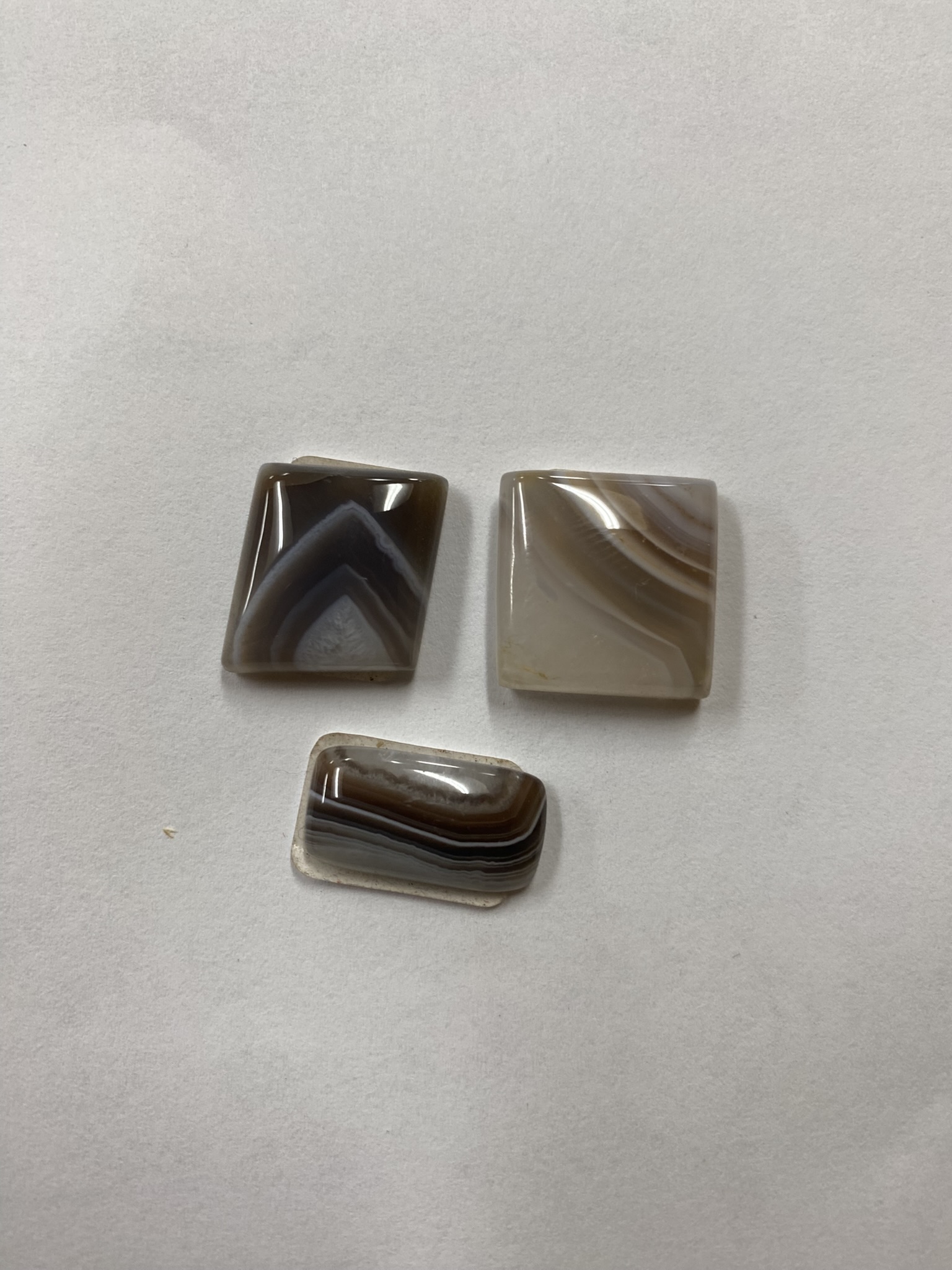 Botswana Agate square cabochon