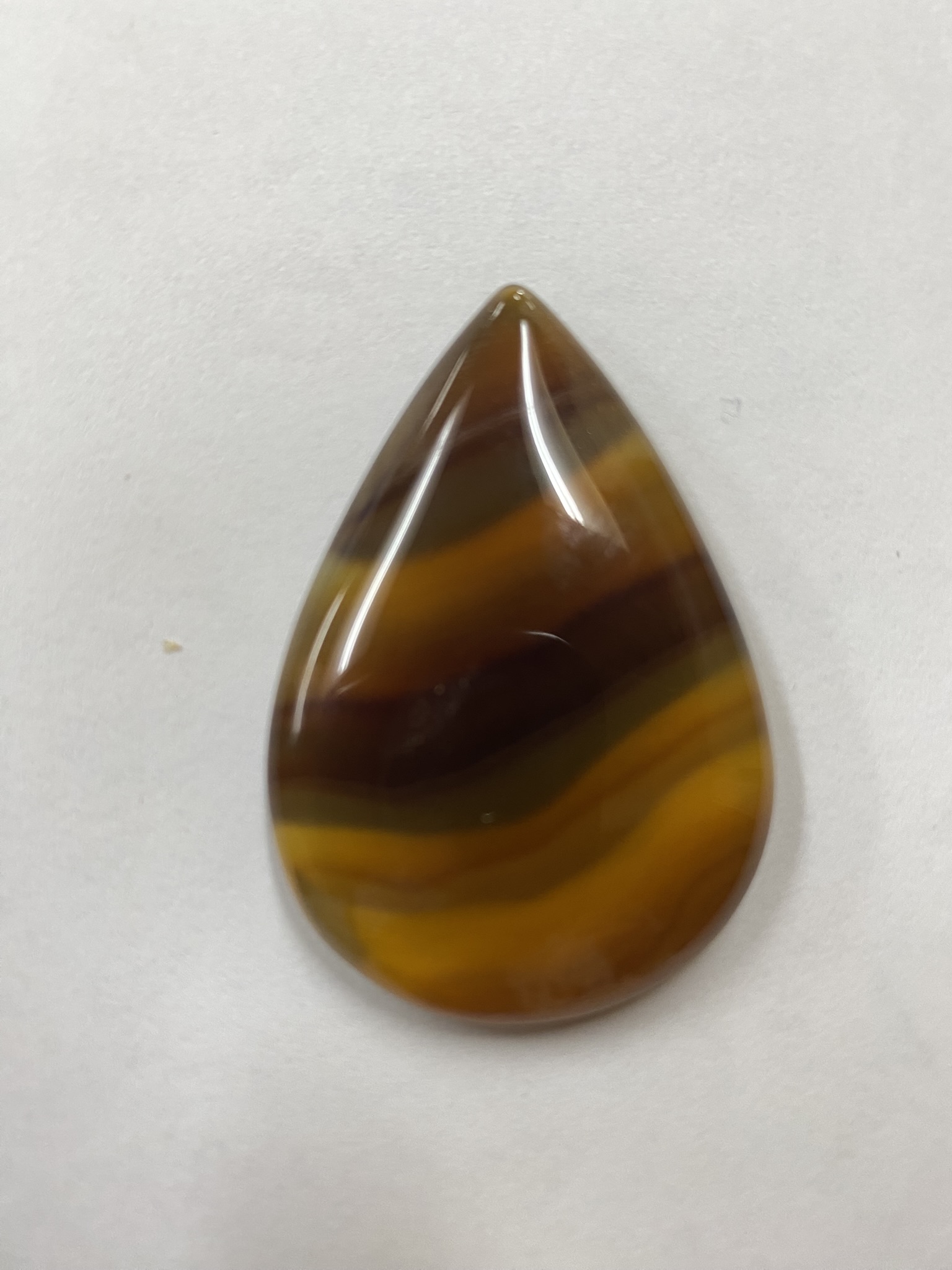 Botswana Agate Teardrop cabochon