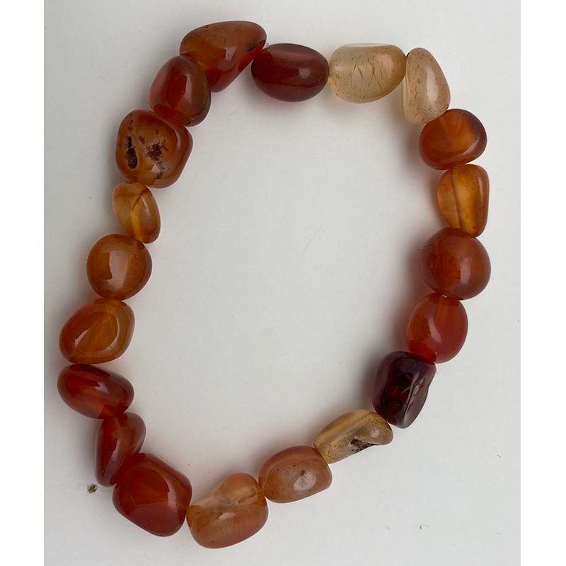 Carnelian Bracelet, chunks