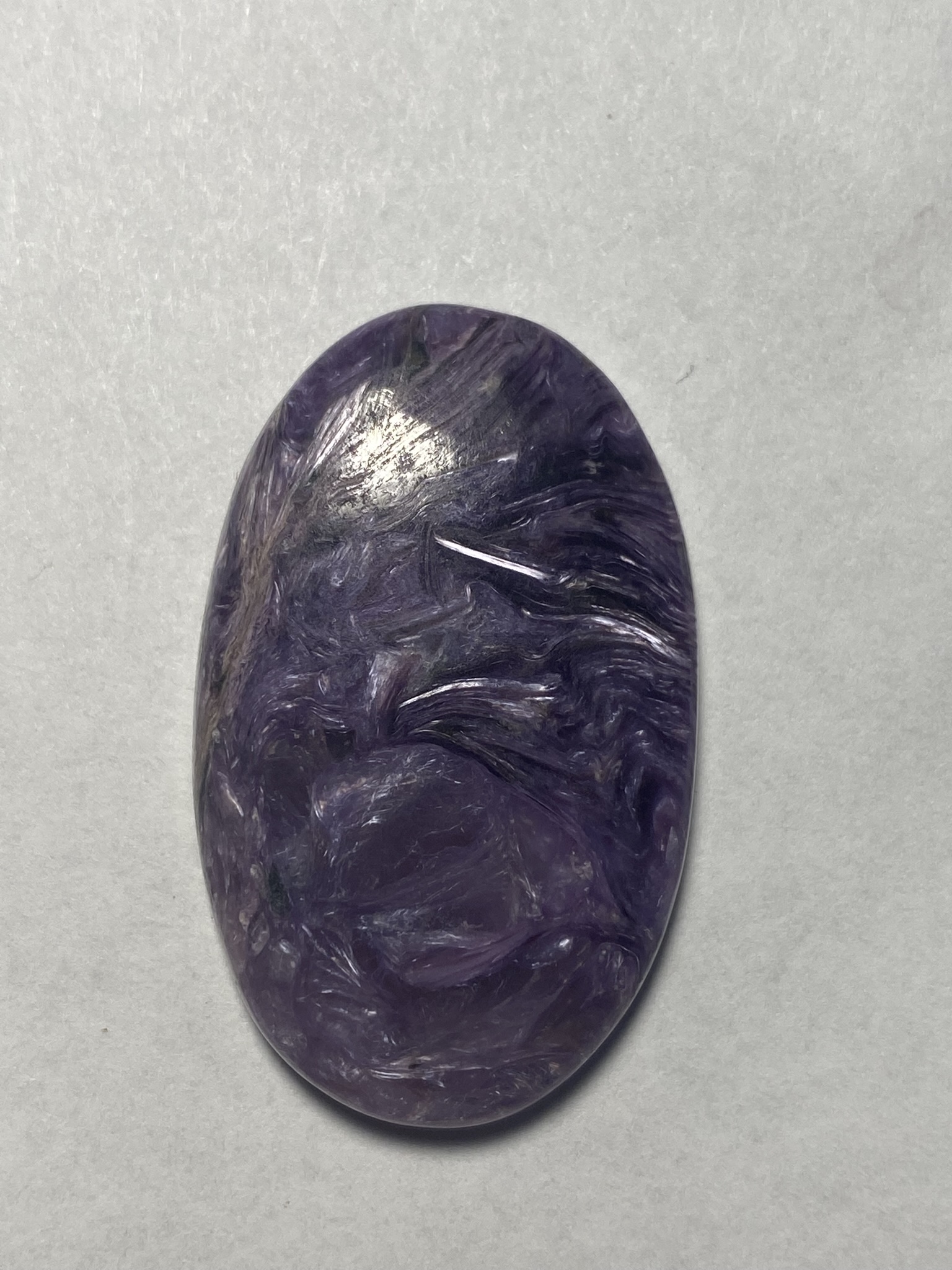 Charoite cab