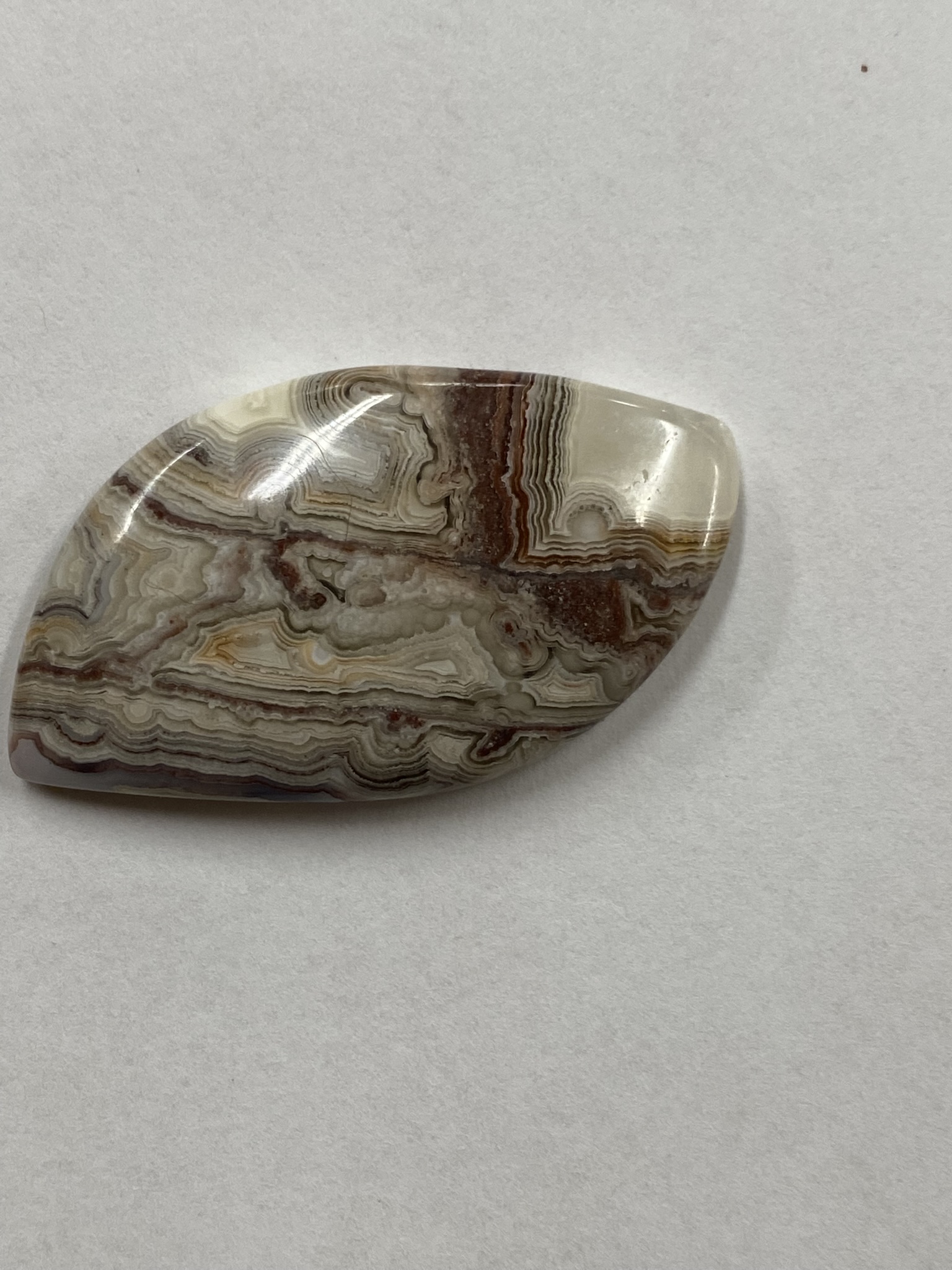 Crazylace agate cabochon