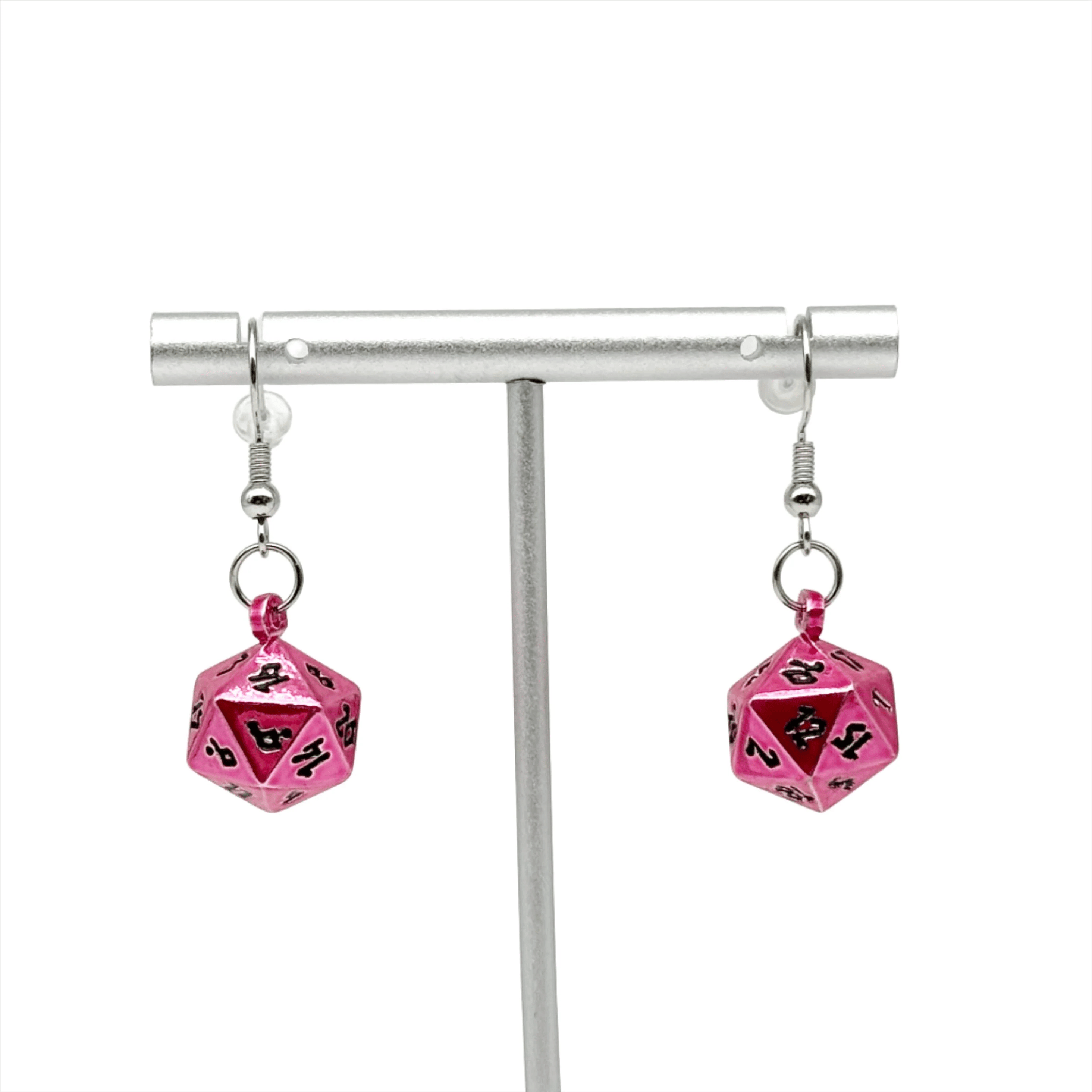 Dissonant Whispers D20 Earrings