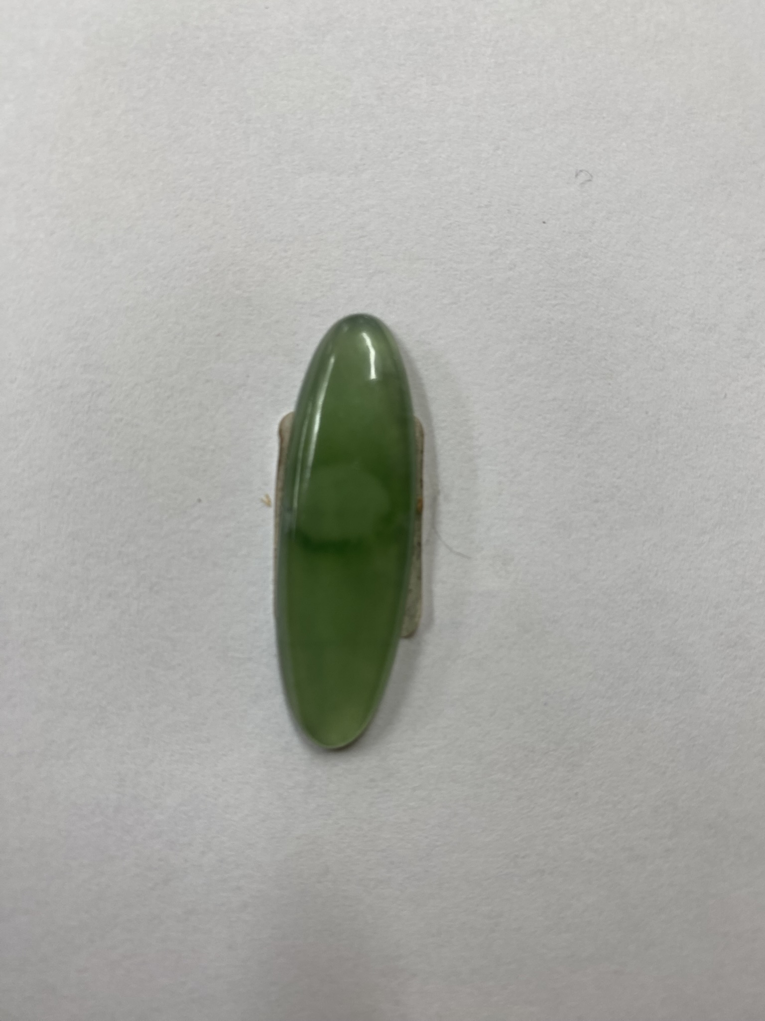 Jade oval cabochon