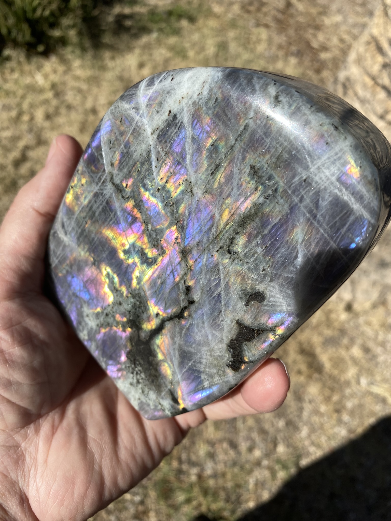 Labradorite - Purple Flame