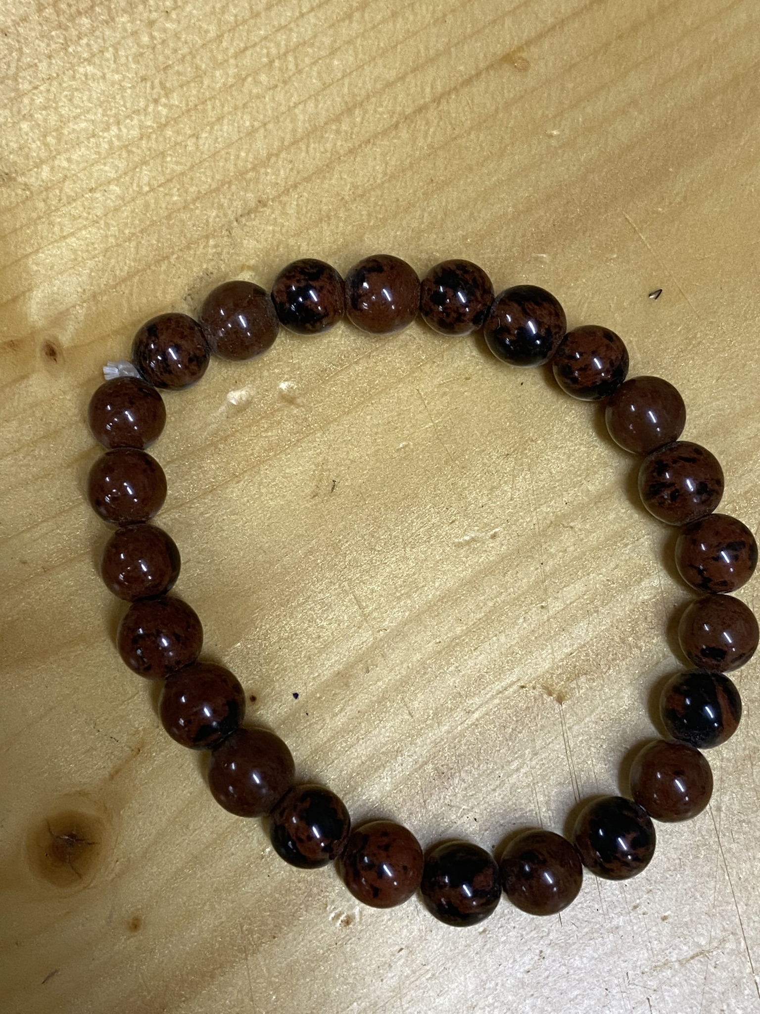 Mahogany Obsidian Bracelet