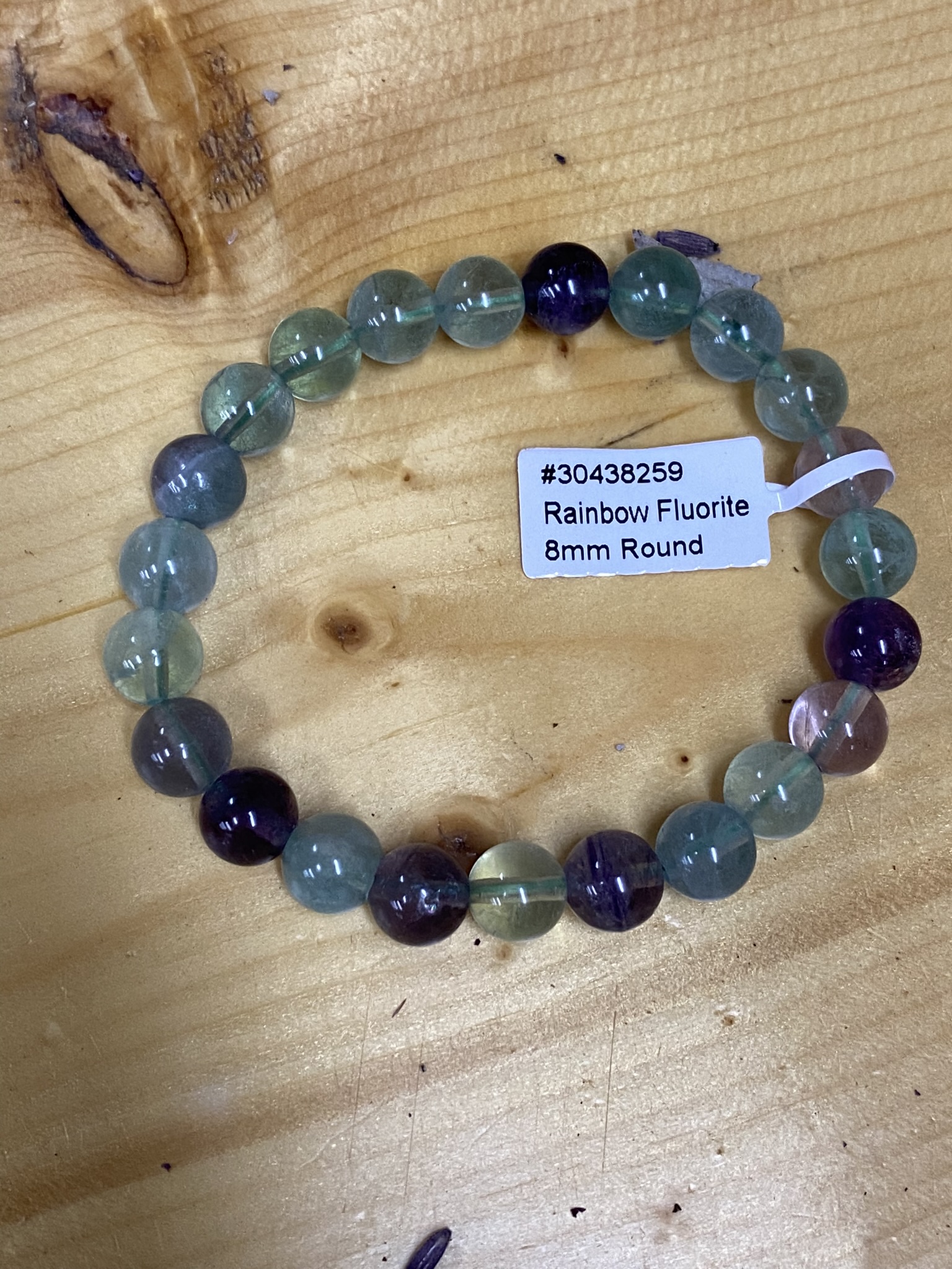 Rainbow Fluorite Bracelet
