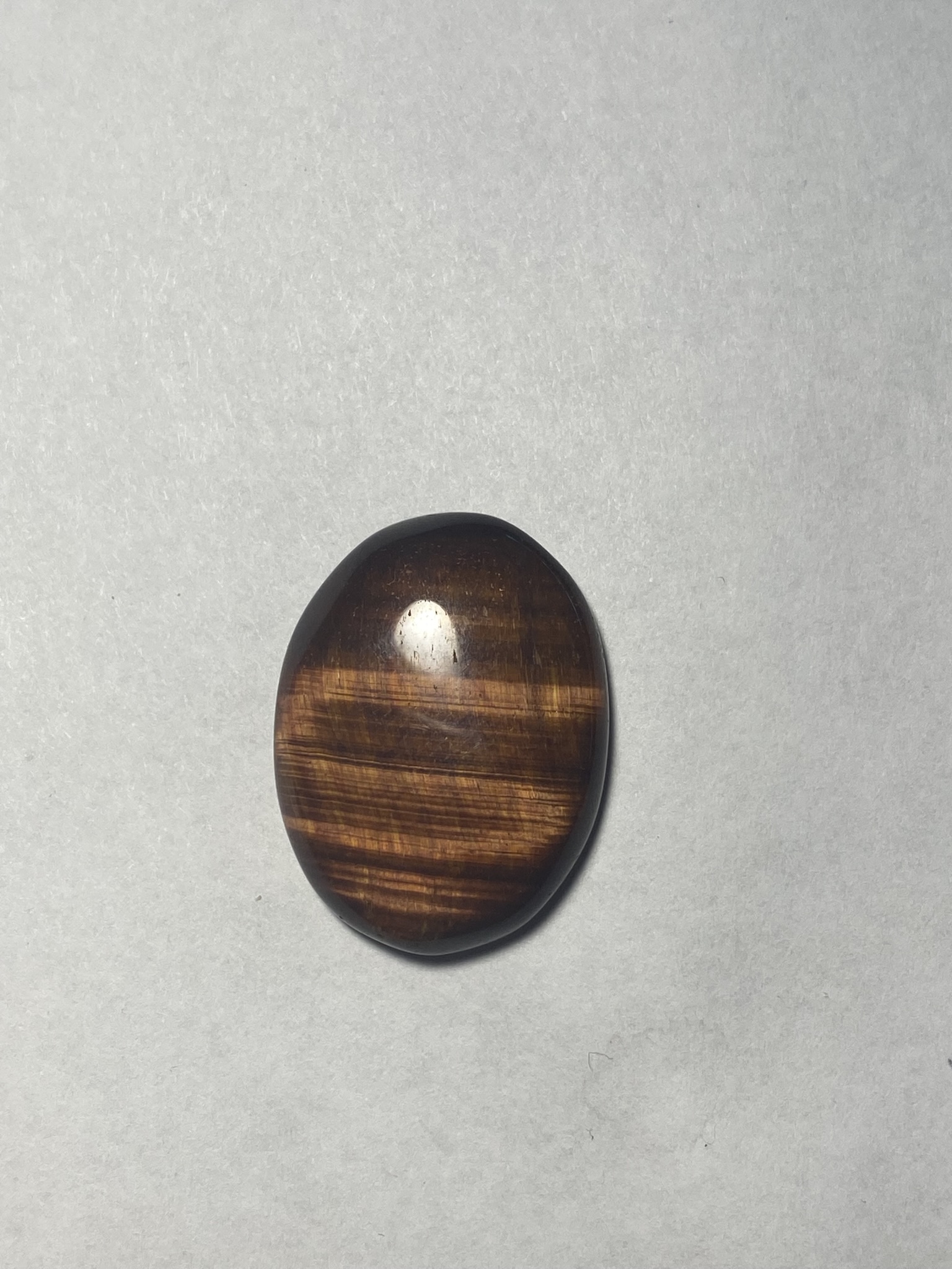 Red Tiger Eye oval